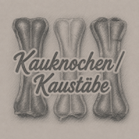 Kauknochen / Kaustäbe