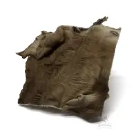 Rinder-Kopfhautplatten mit Fell